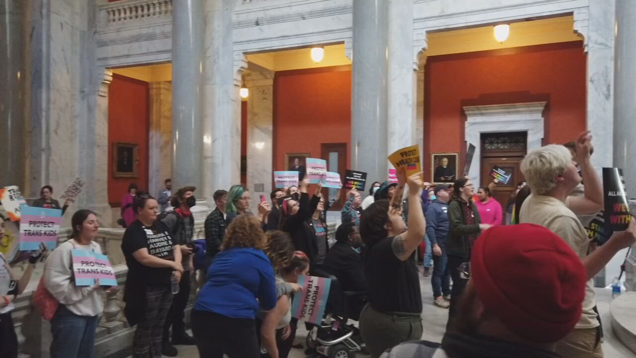 Kentucky SB 150 protest 3-29-23
